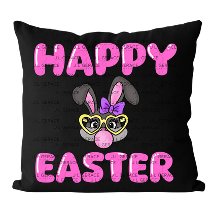 Happy Easter Bunny Glasses Bubblegum Clipart Sublimation PNG