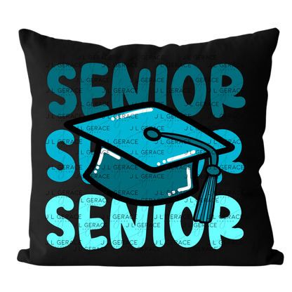 Senior PNG – Teal Graduation Cap Senior Design