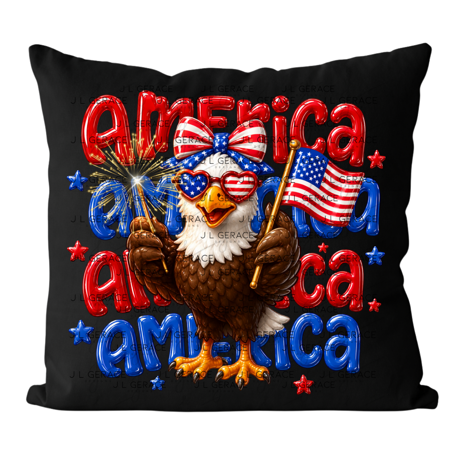 America Eagle Patriotic PNG