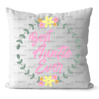 Best Auntie Ever PNG – Floral Wreath Script Sublimation Design