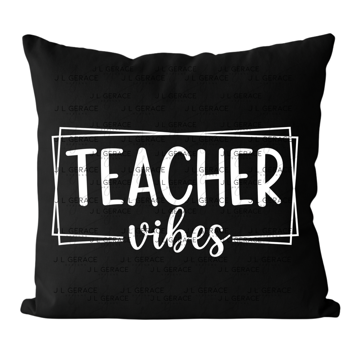 Teacher Vibes PNG Digital Download (4 Colors)
