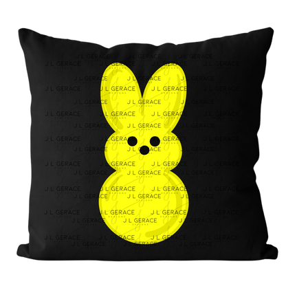 Yellow Bunny Peep Easter Clipart Sublimation PNG