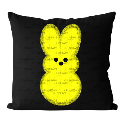 Yellow Bunny Peep Easter Clipart Sublimation PNG