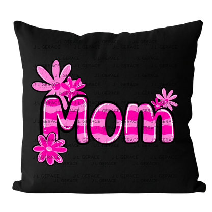 Mom Daisy Floral Pink PNG Design