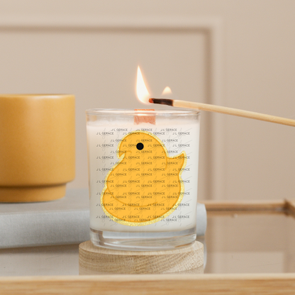 Orange Glitter Easter Peep Chick Clipart Sublimation PNG