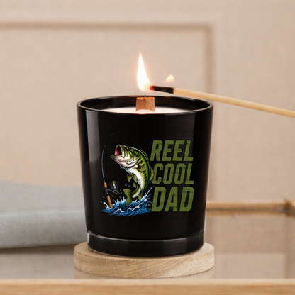 Reel Cool Dad PNG – Bass Fishing Sublimation Design