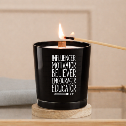 Influencer Motivator Believer Educator Teacher PNG (2 Colors)