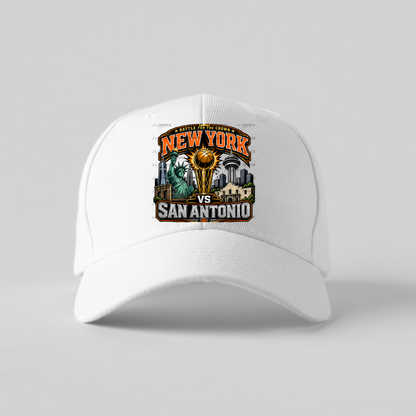 New York vs San Antonio Basketball Trophy PNG Design
