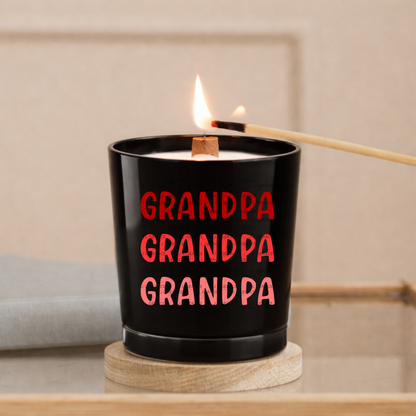 Grandpa PNG – Red Gradient Typography Sublimation Design