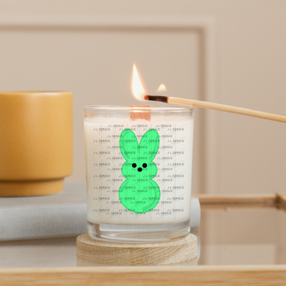 Green Bunny Peep Easter Clipart Sublimation PNG
