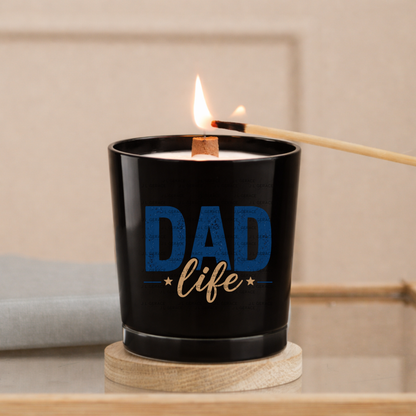 Dad Life PNG – Blue Vintage Typography Sublimation Design