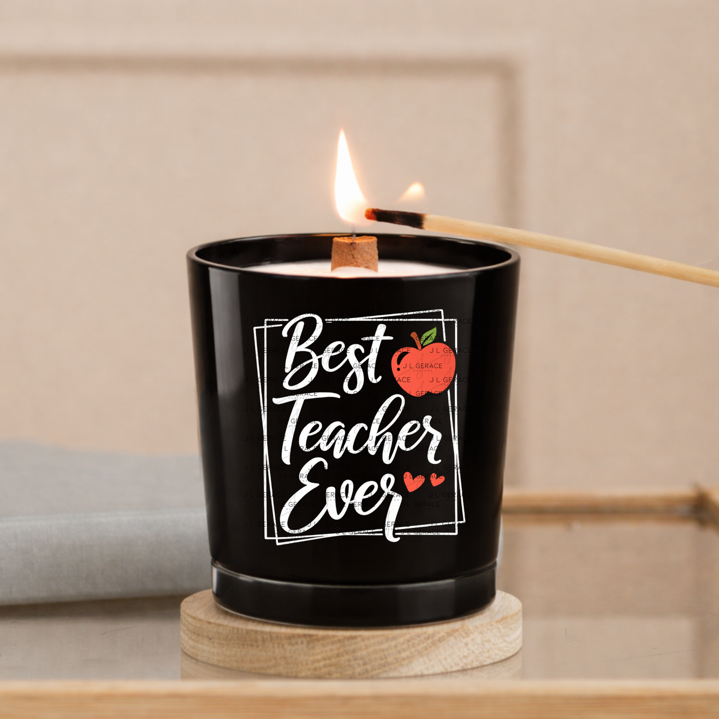 Best Teacher Ever Apple PNG (2 Colors)