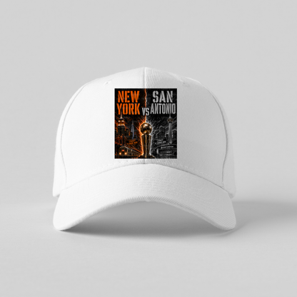 New York vs San Antonio Basketball Finals PNG Design