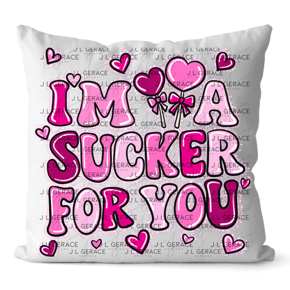 I’m a Sucker for You PNG – String Glitter Outline