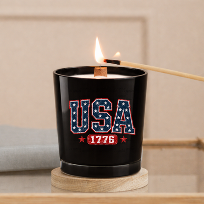 USA 1776 Distressed Patriotic PNG Design