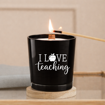 I Love Teaching Apple Teacher Colorful PNG (2 Colors)