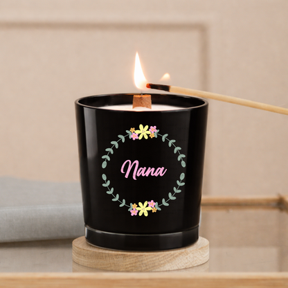 Nana PNG – Floral Wreath Script Sublimation Design