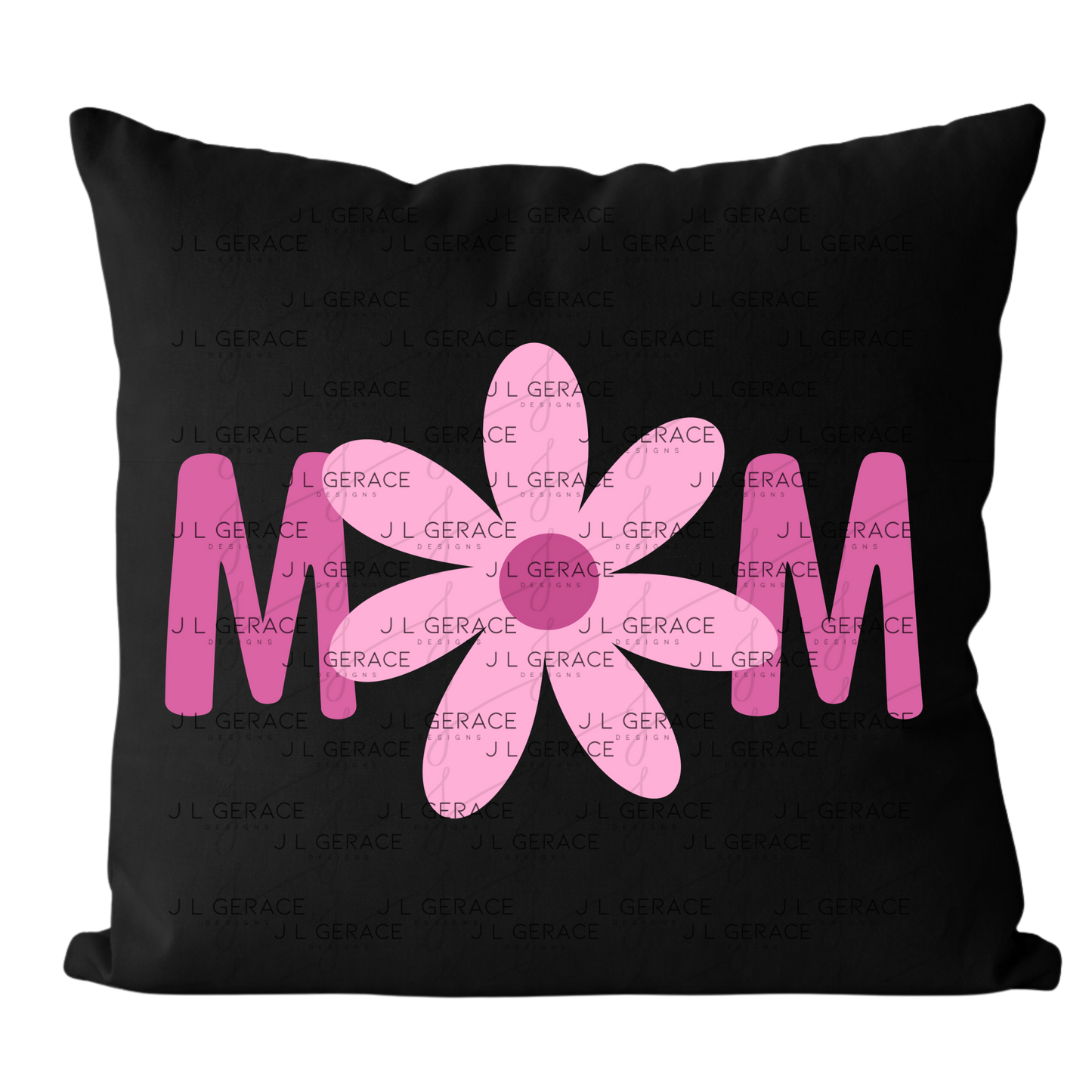 Mom Daisy Floral Rose Pink PNG Design