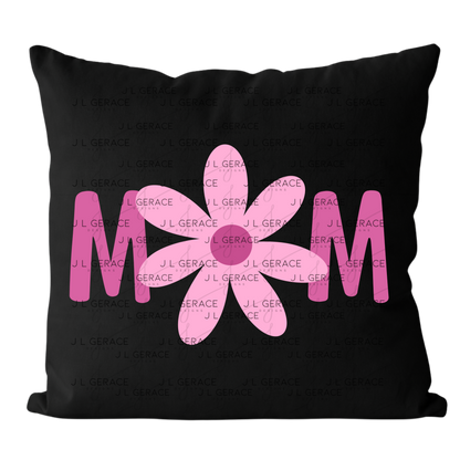 Mom Daisy Floral Rose Pink PNG Design