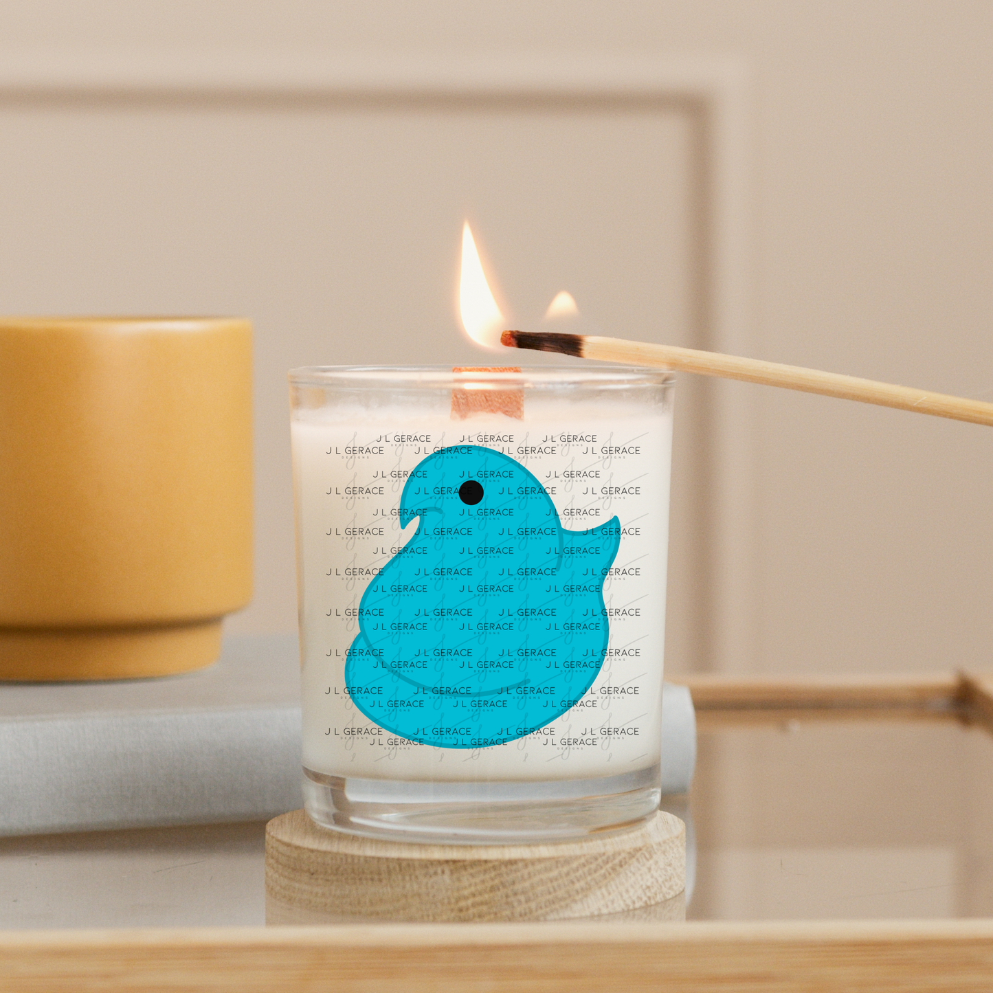 Blue Easter Peep Chick Clipart Sublimation PNG
