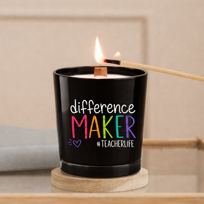 Difference Maker Rainbow Teacherlife PNG Digital Download (2 Colors)