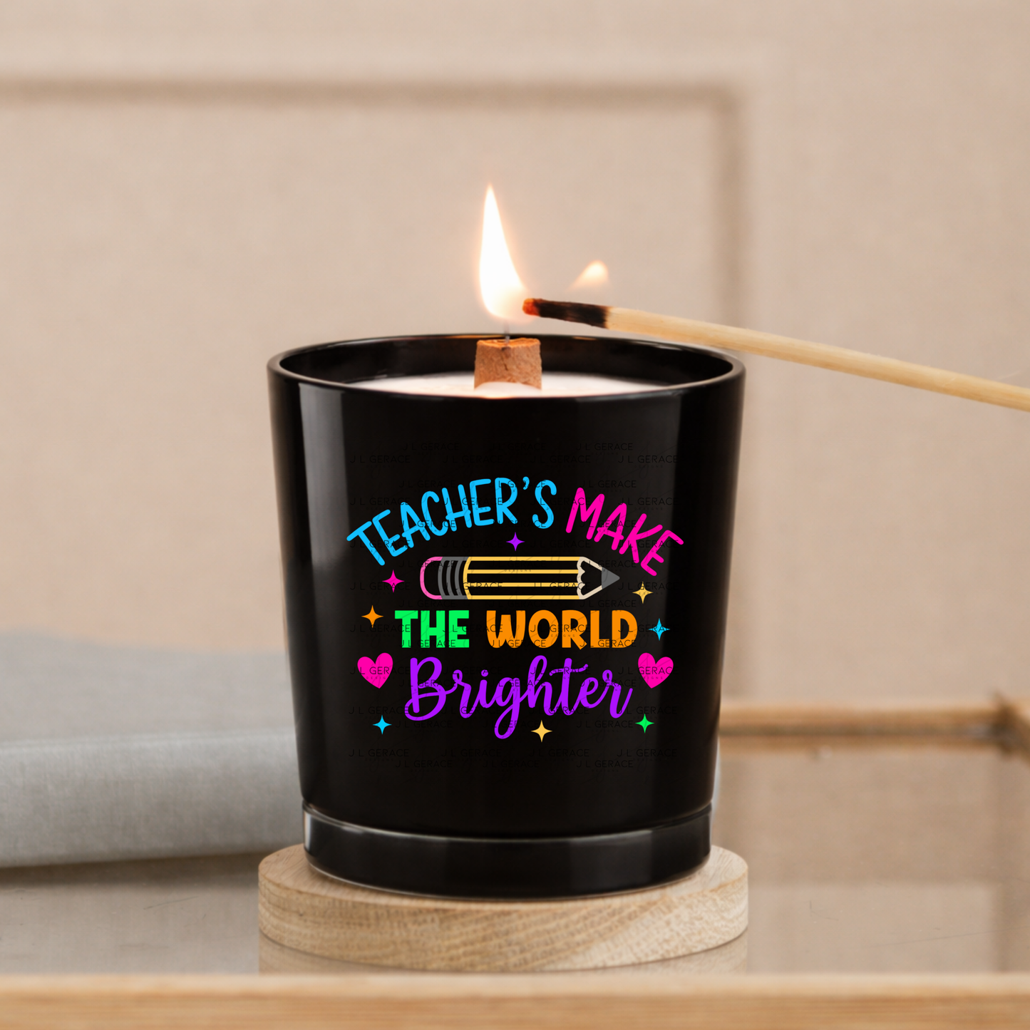 Teacher's Make The World Brighter PNG Digital Download