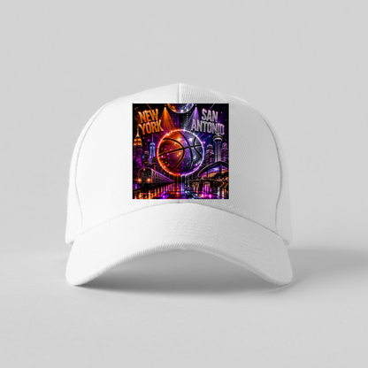 Disco New York vs San Antonio Basketball PNG Design