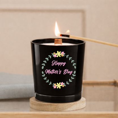 Happy Mothers Day PNG – Floral Wreath Sublimation Design