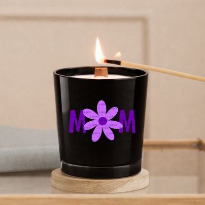 Mom Flower PNG Clipart Sublimation PNG Mothers Day Purple Daisy Design