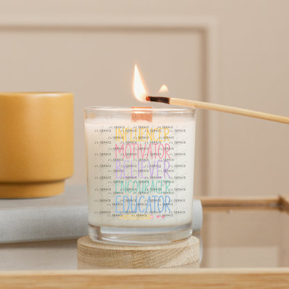 Influencer Motivator Believer Educator Teacher Colorful PNG