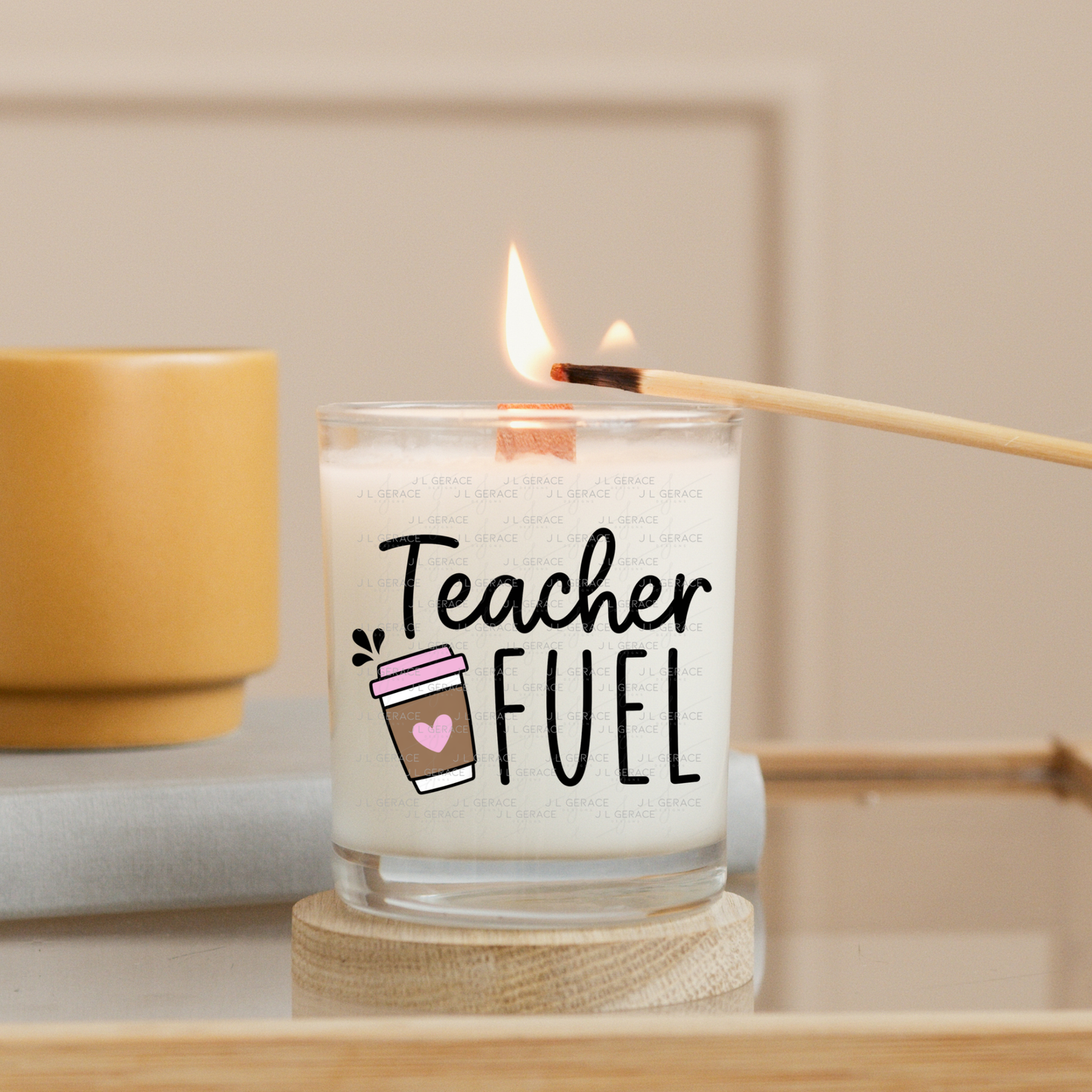 Teacher Fuel Coffee PNG Digital Download
