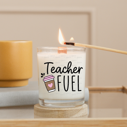 Teacher Fuel Coffee PNG Digital Download