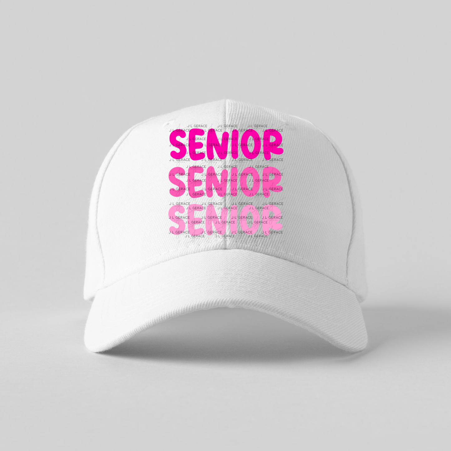 Senior PNG – Pink Ombre Graduation Design for Class of 2026