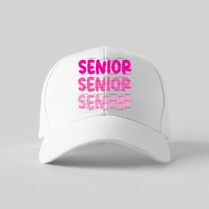 Senior PNG – Pink Ombre Graduation Design for Class of 2026
