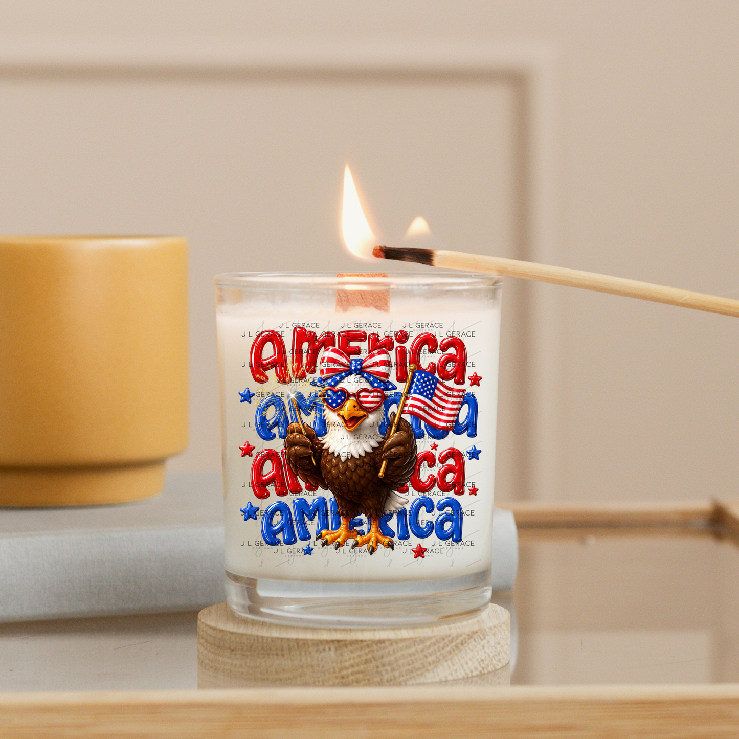 America Eagle Patriotic PNG