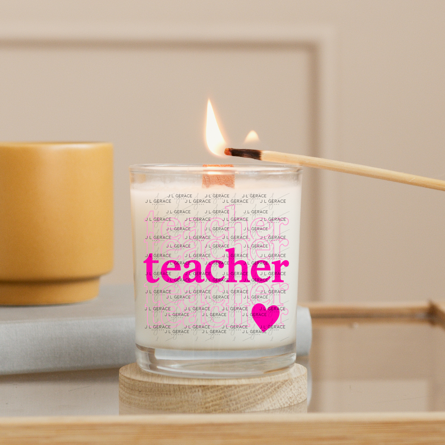 Teacher Teacher Heart Pink PNG Digital Download