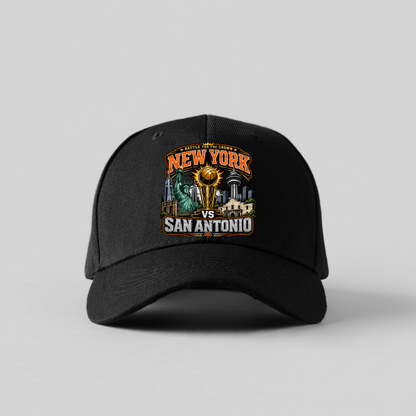 New York vs San Antonio Basketball Trophy PNG Design