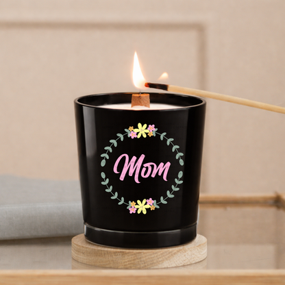 Mom Floral Wreath PNG Design