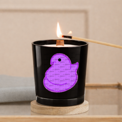 Purple Glitter Easter Peep Chick Clipart Sublimation PNG
