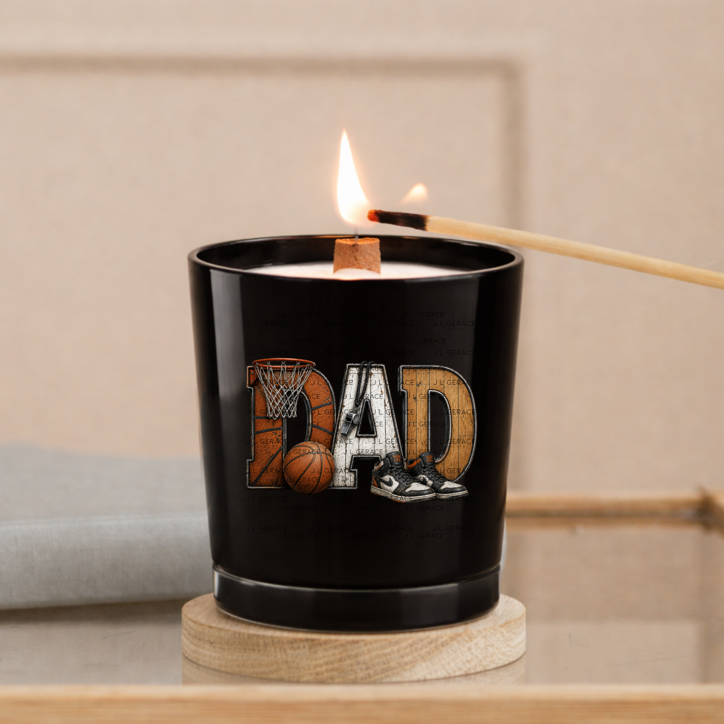 Dad PNG – Basketball Hoop Life Design with Ball Sneakers and Whistle