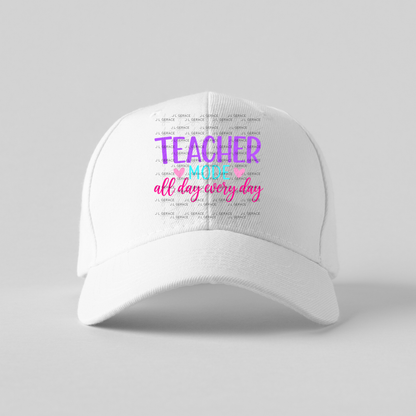 Teacher Mode All Day Every Day Colorful PNG Digital Download