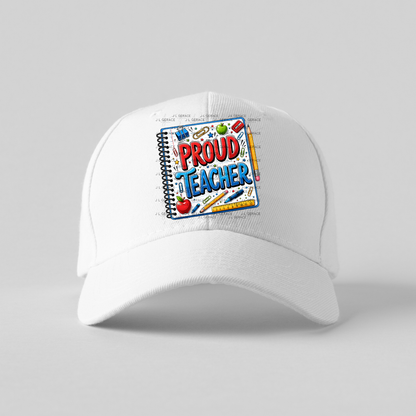Bold Proud Teacher School Supplies PNG Digital Download
