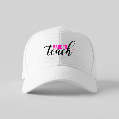 Made To Teach Teacher Colorful PNG Bundle Digital Download (2 Colors)