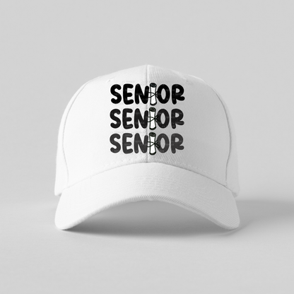 Senior PNG – Black Diploma Letter Graduation Design