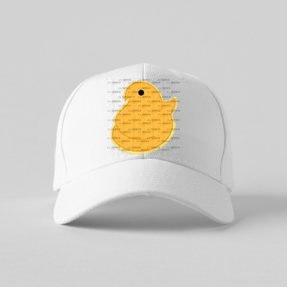 Orange Glitter Easter Peep Chick Clipart Sublimation PNG