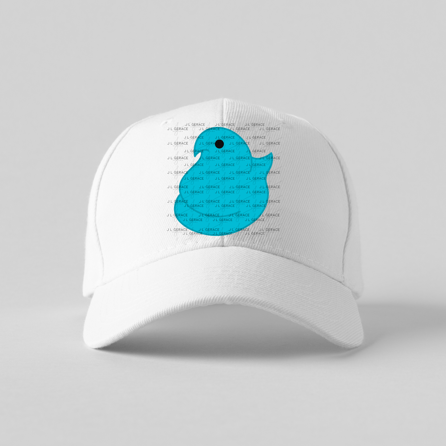 Blue Easter Peep Chick Clipart Sublimation PNG