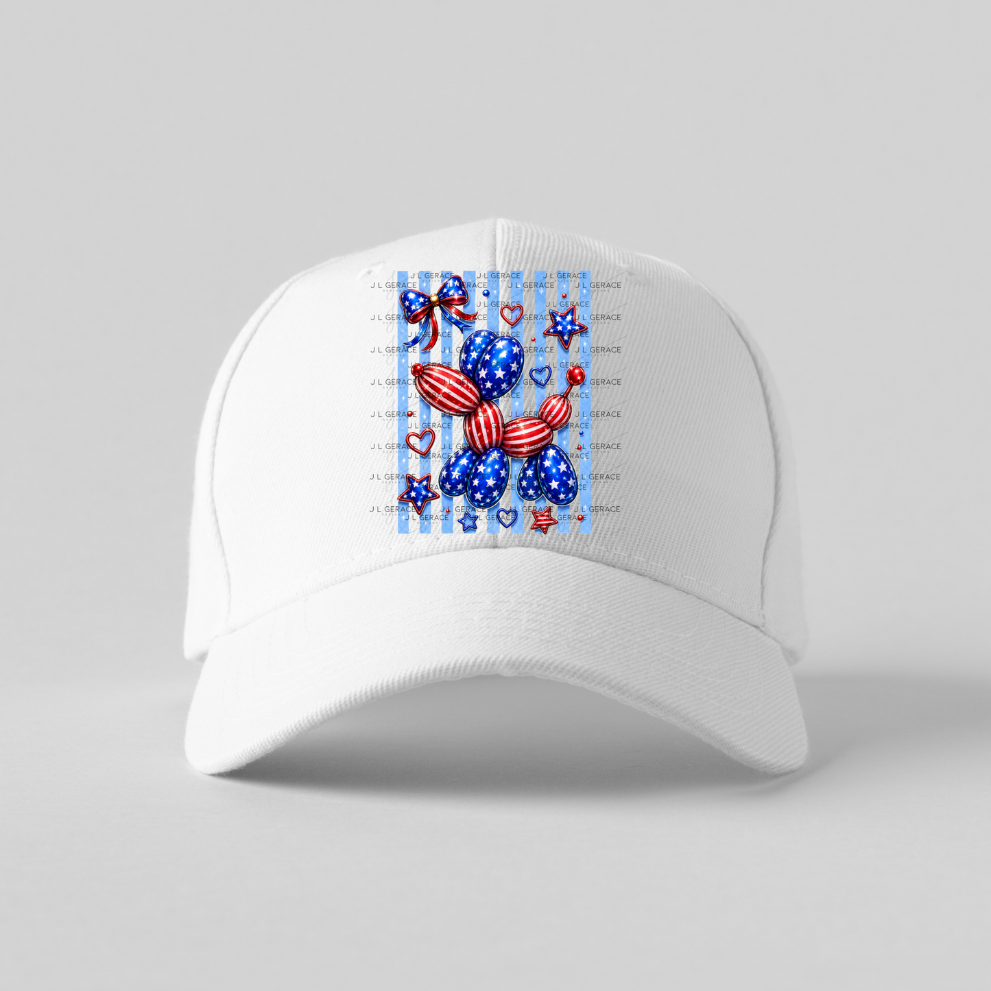 Patriotic Balloon Dog PNG