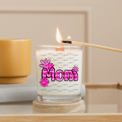 Mom Daisy Floral Pink PNG Design