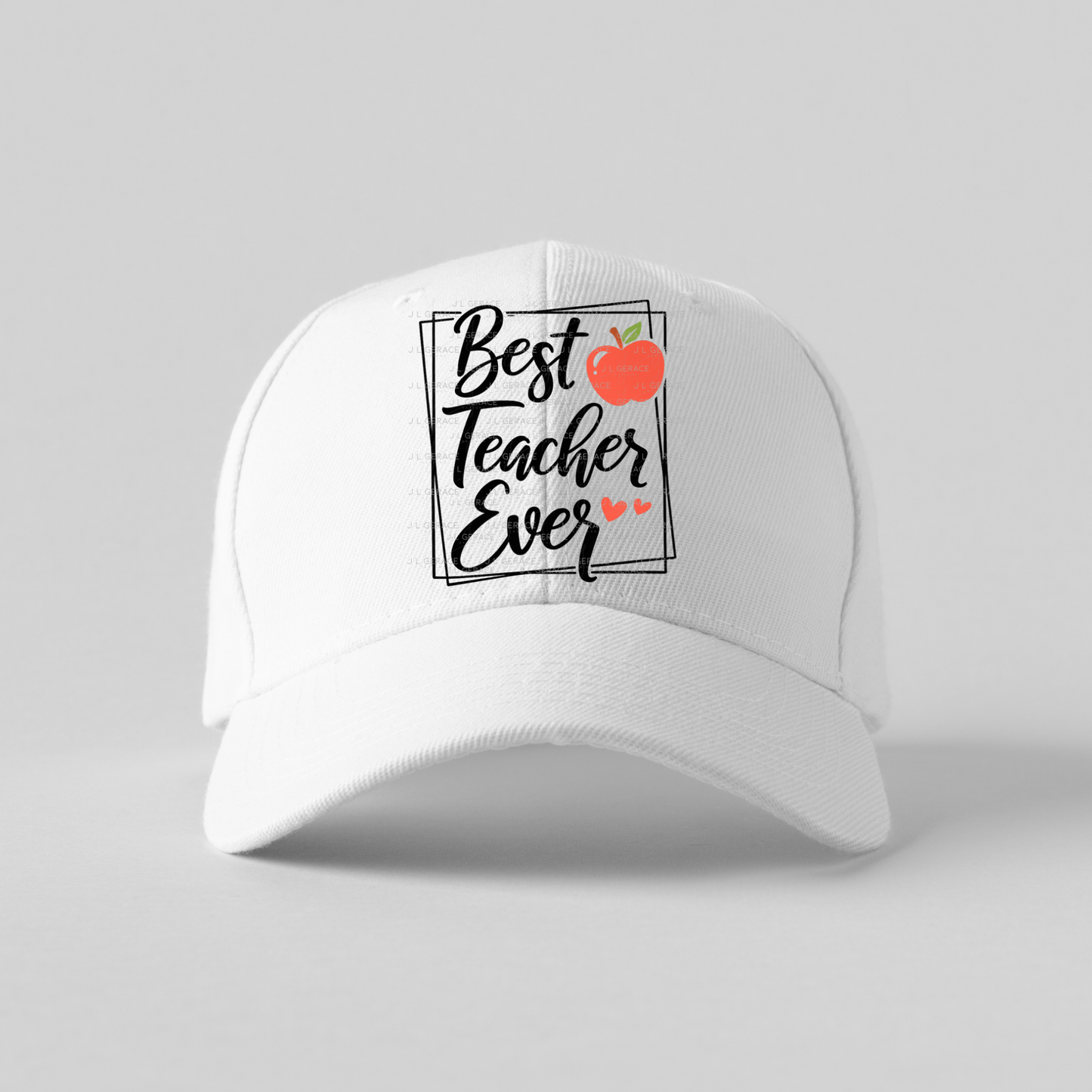 Best Teacher Ever Apple PNG (2 Colors)
