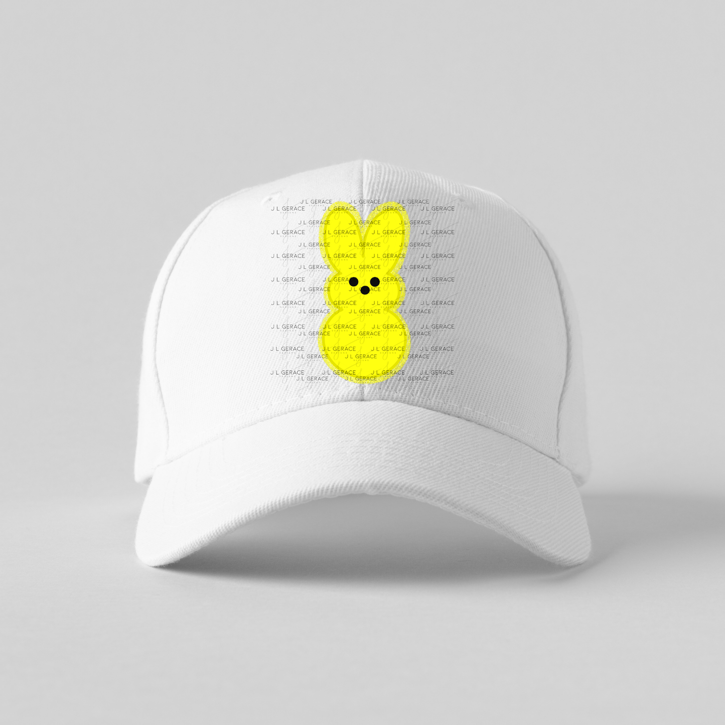 Yellow Bunny Peep Easter Clipart Sublimation PNG